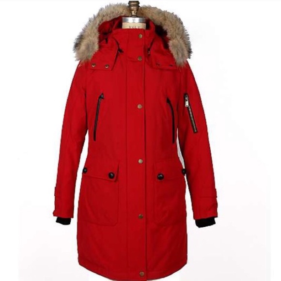 NWT PENDELTON JACKSON FUR TRIM PARKA COAT - Picture 3 of 5